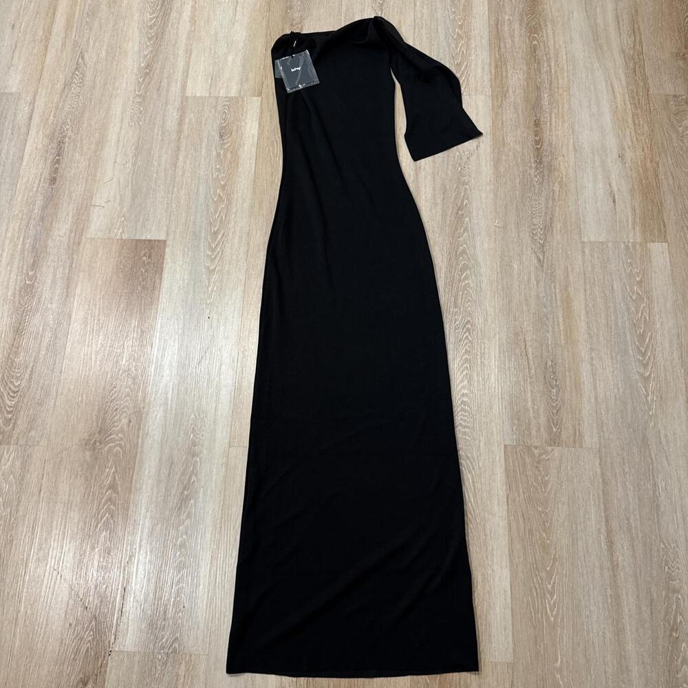 Khy sueded stretch knotted maxi